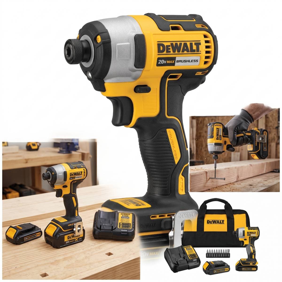 Atornillador de impacto DeWalt DCF787 20V - Imagen 1